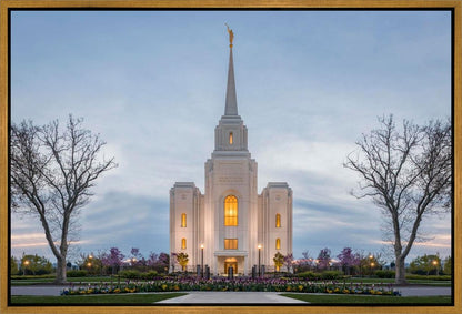 Brigham City Temple Early Spring