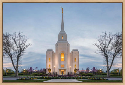 Brigham City Temple Early Spring