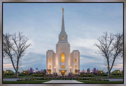 Brigham City Temple Early Spring