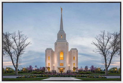 Brigham City Temple Early Spring