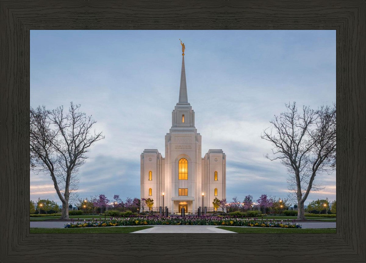 Brigham City Temple Early Spring