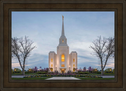 Brigham City Temple Early Spring