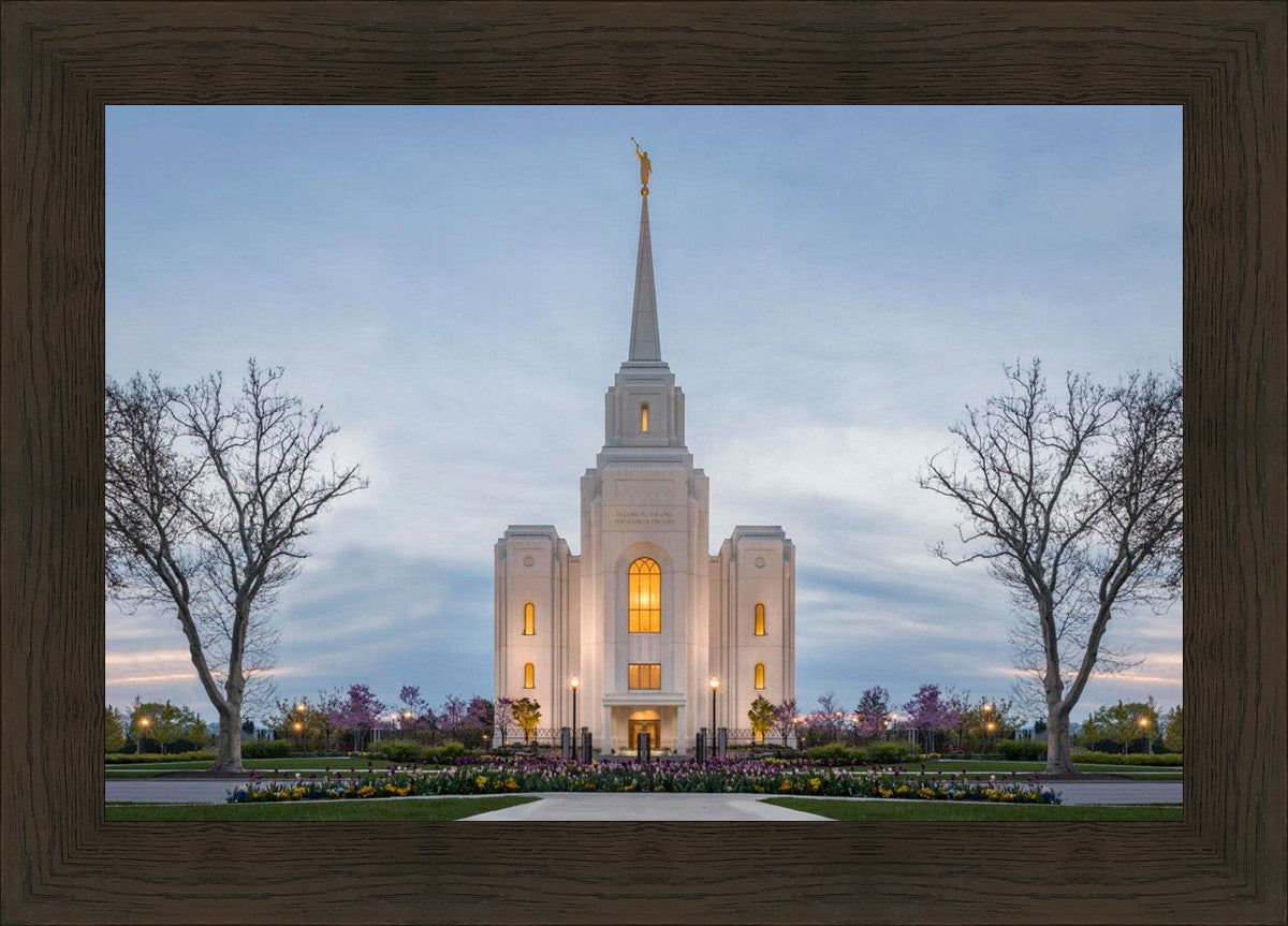 Brigham City Temple Early Spring