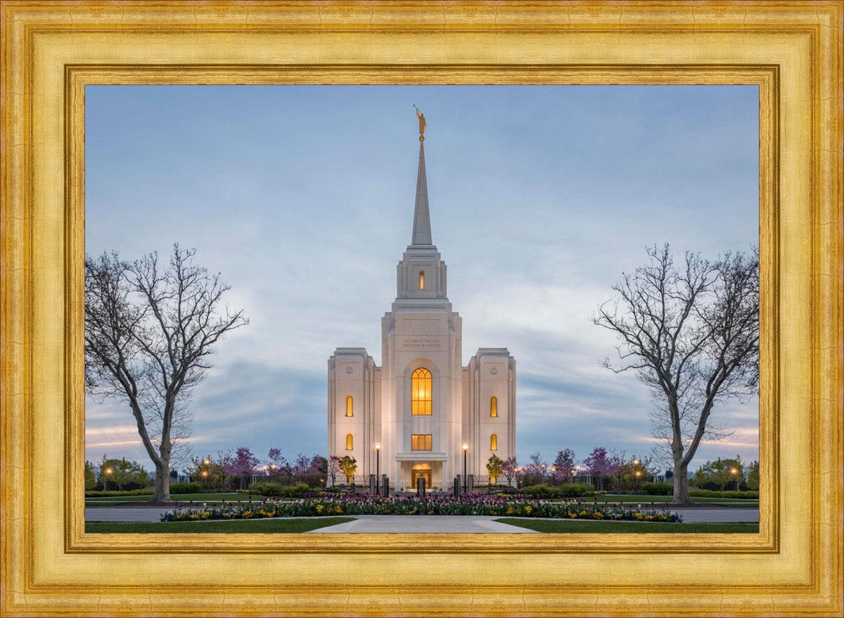 Brigham City Temple Early Spring
