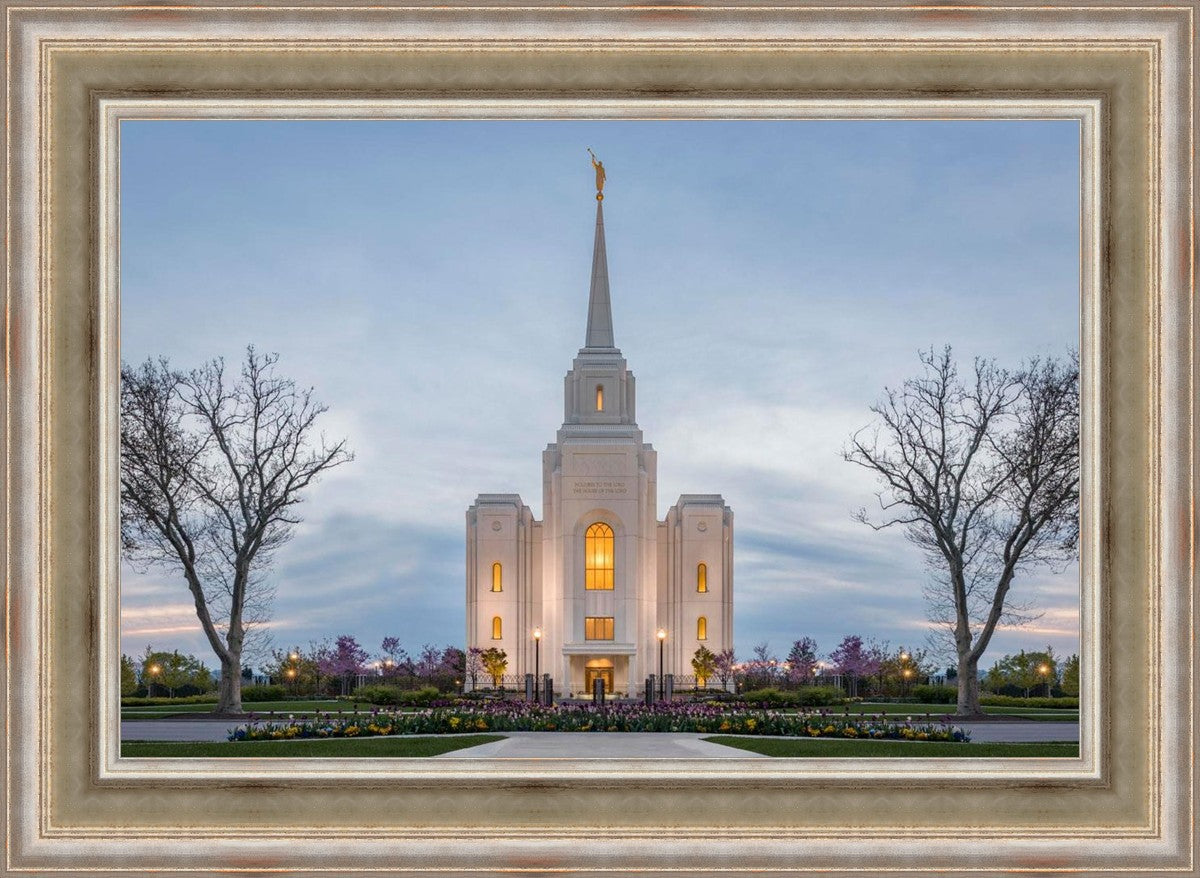 Brigham City Temple Early Spring
