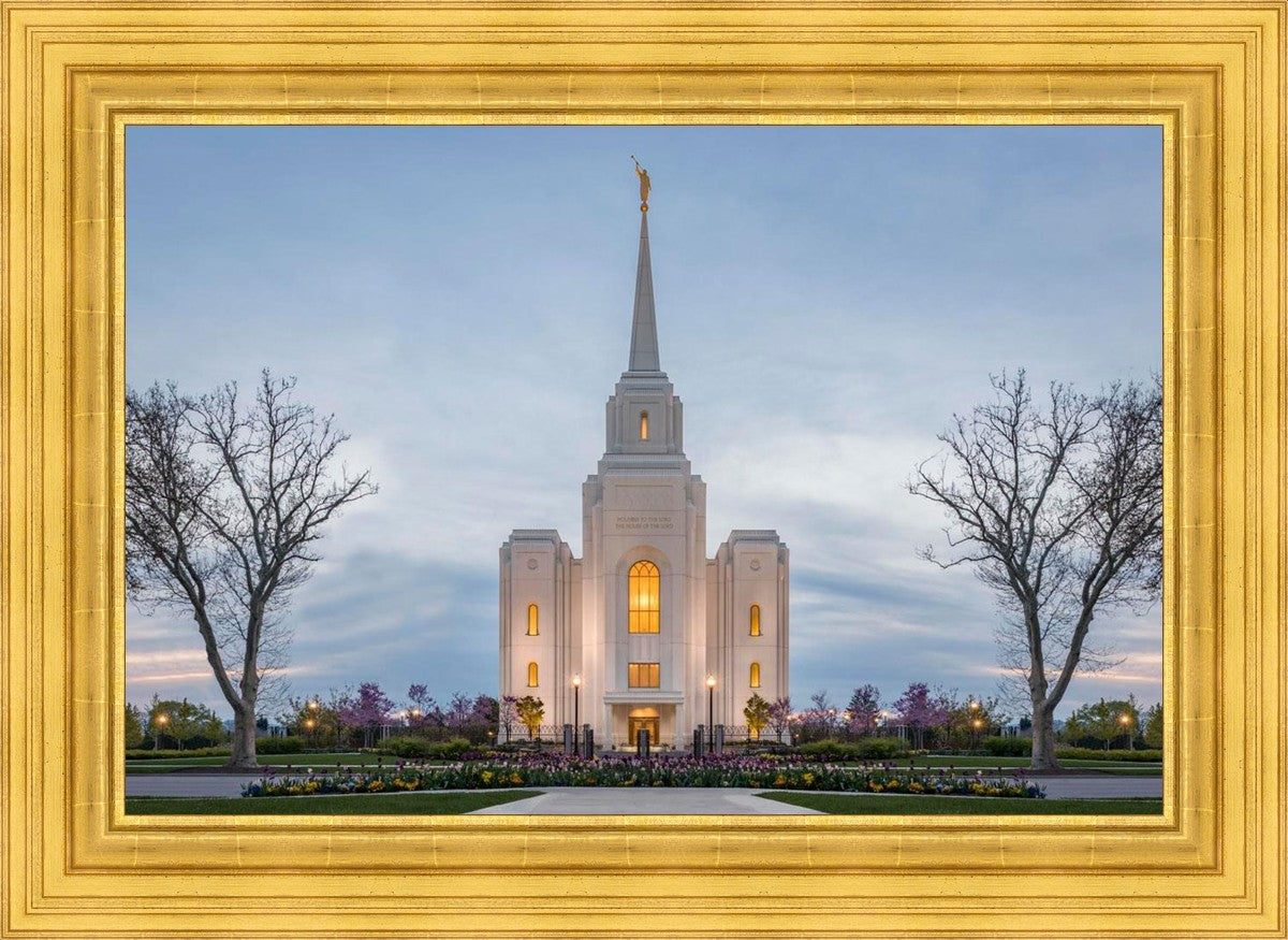 Brigham City Temple Early Spring
