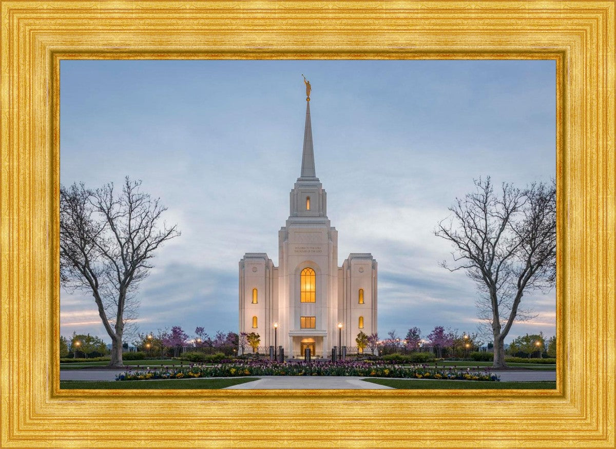 Brigham City Temple Early Spring