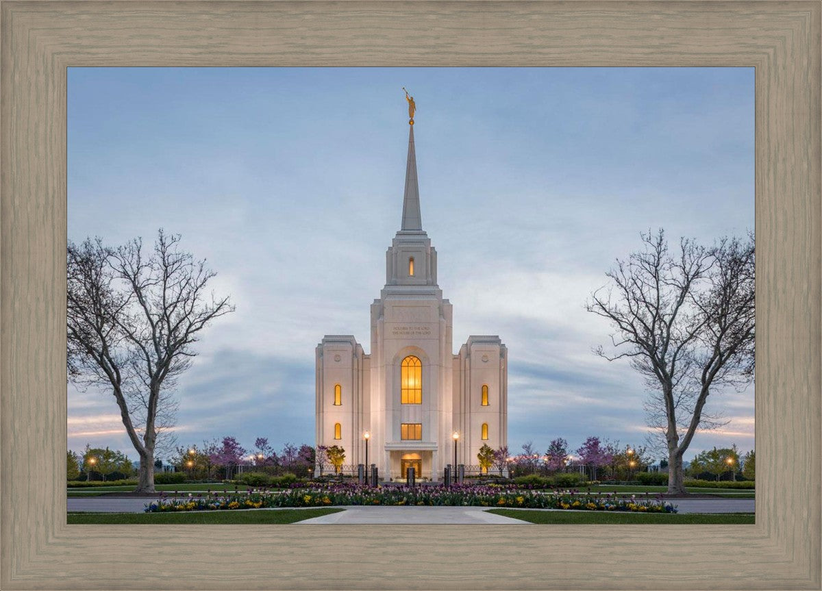 Brigham City Temple Early Spring