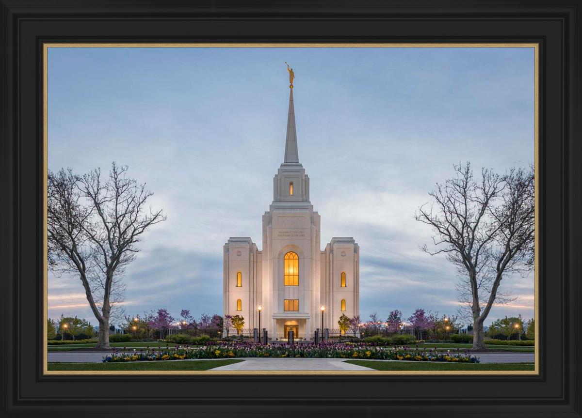 Brigham City Temple Early Spring