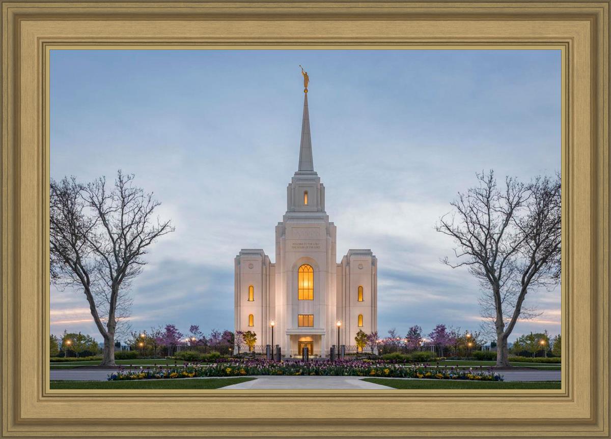 Brigham City Temple Early Spring
