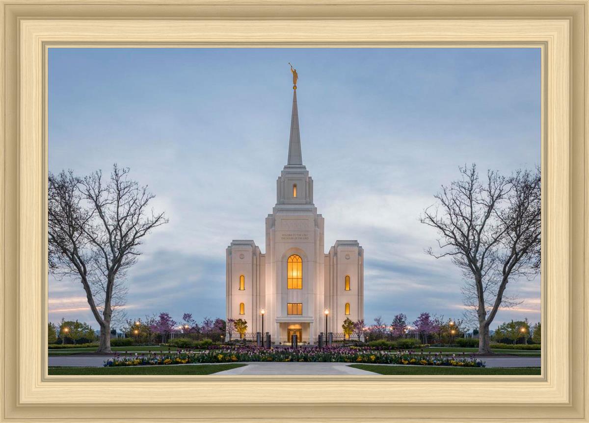 Brigham City Temple Early Spring