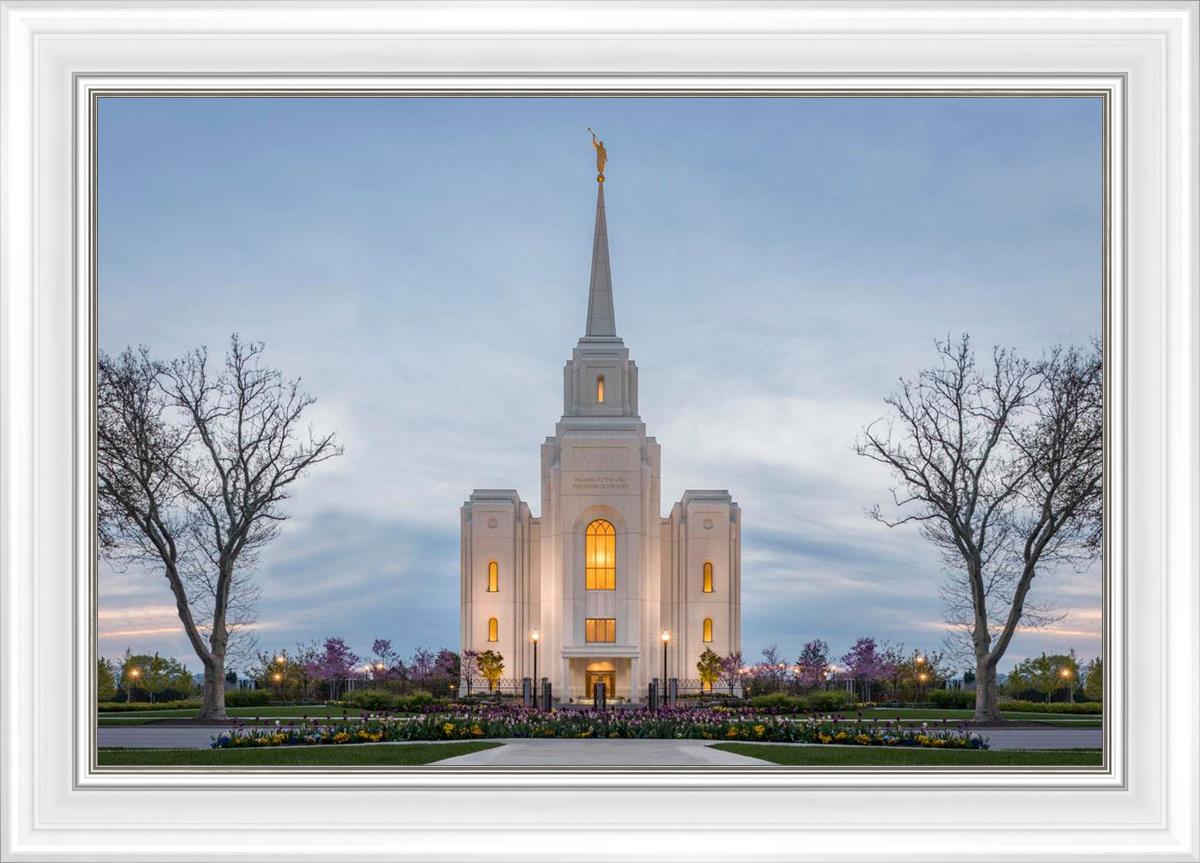 Brigham City Temple Early Spring
