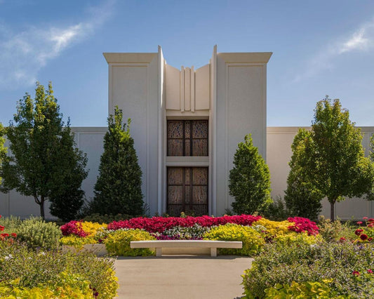 Denver Temple Gardens Of Hope Gallery Wrap