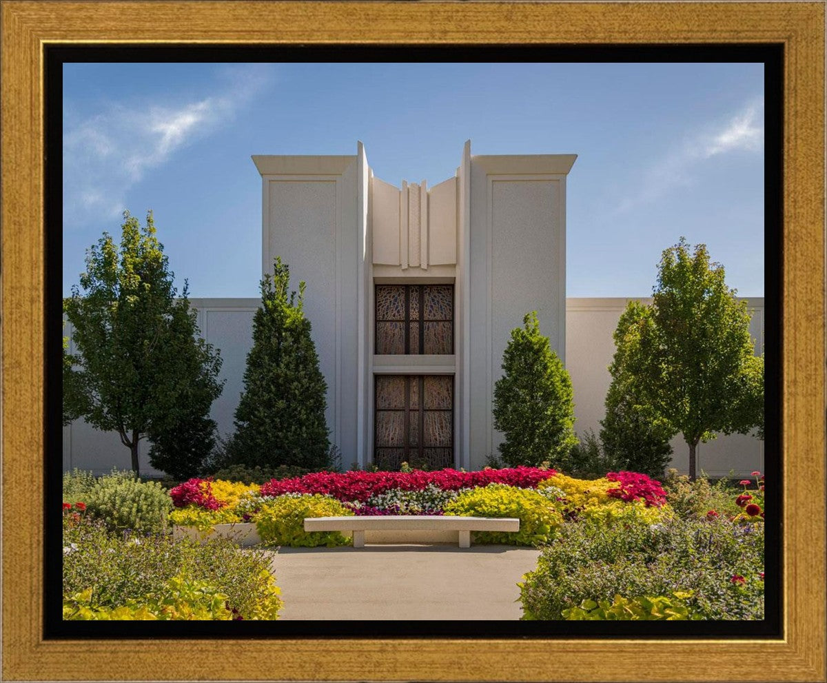 Denver Temple Gardens Of Hope Gallery Wrap