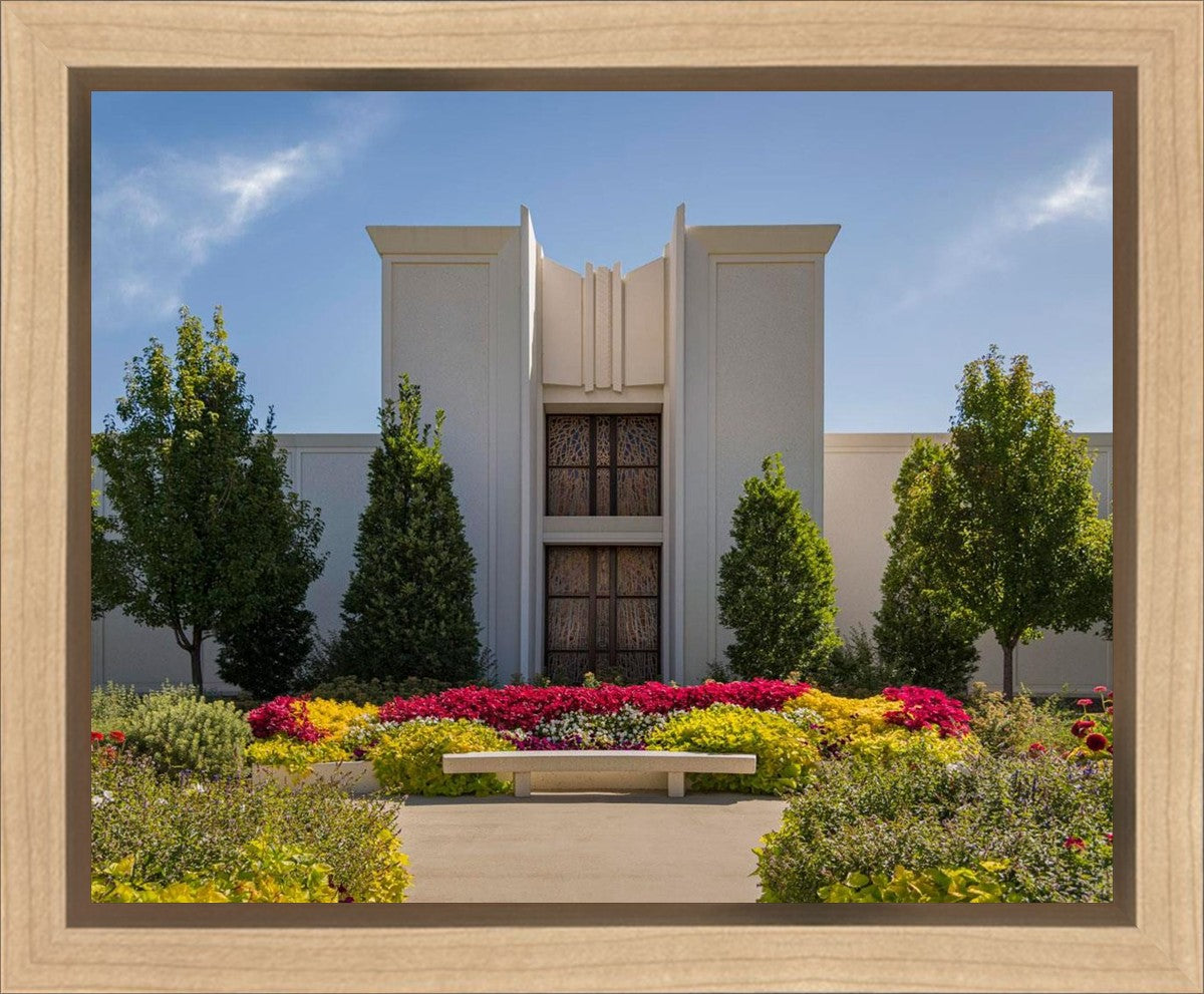 Denver Temple Gardens Of Hope Gallery Wrap