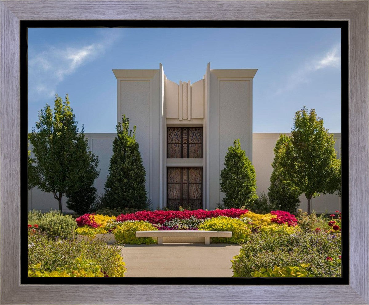 Denver Temple Gardens Of Hope Gallery Wrap