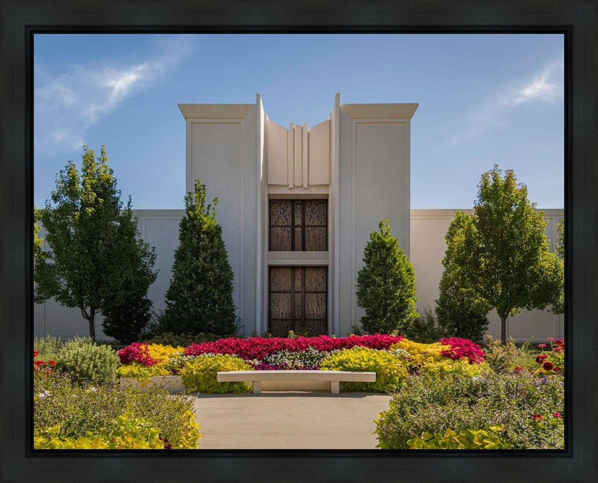 Denver Temple Gardens Of Hope Gallery Wrap