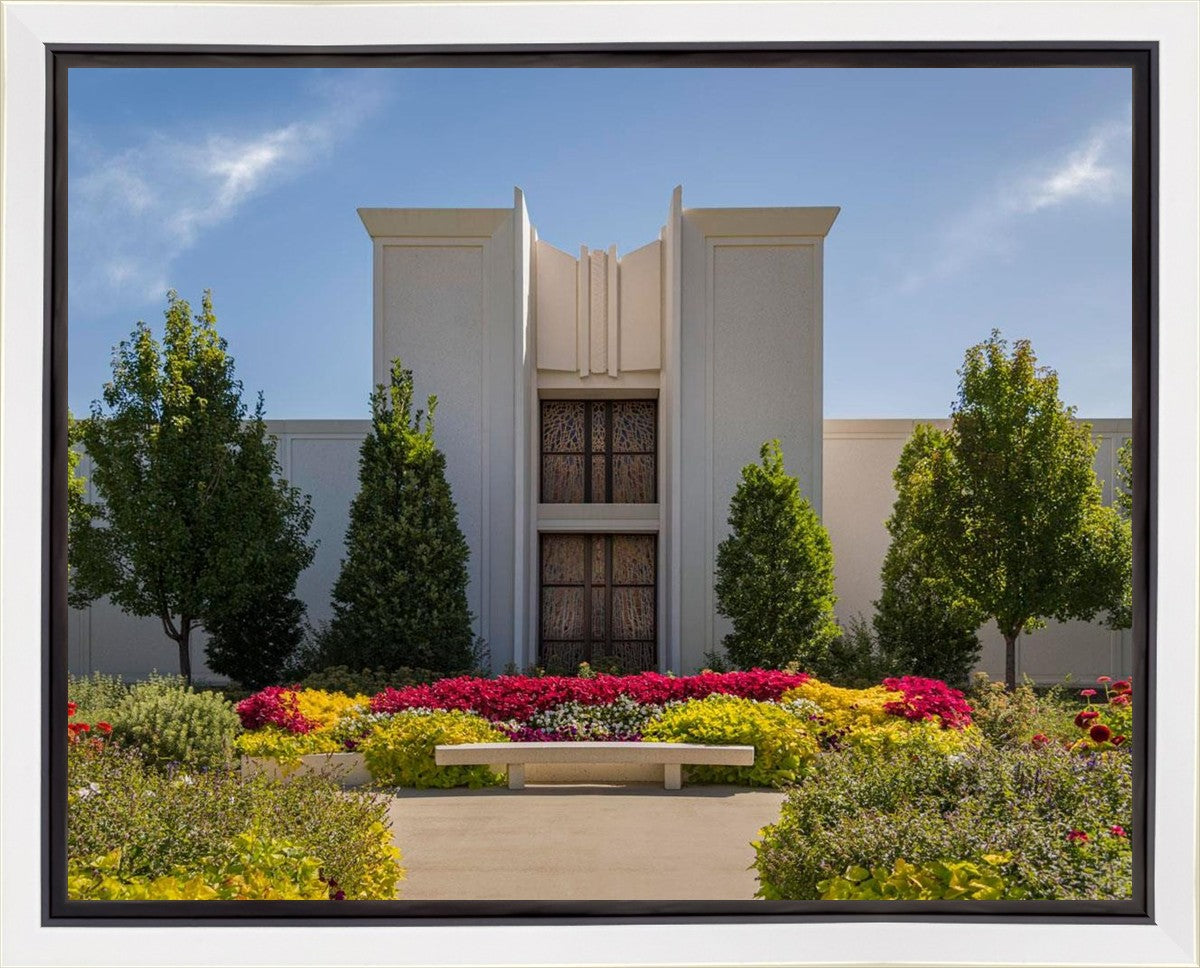 Denver Temple Gardens Of Hope Gallery Wrap