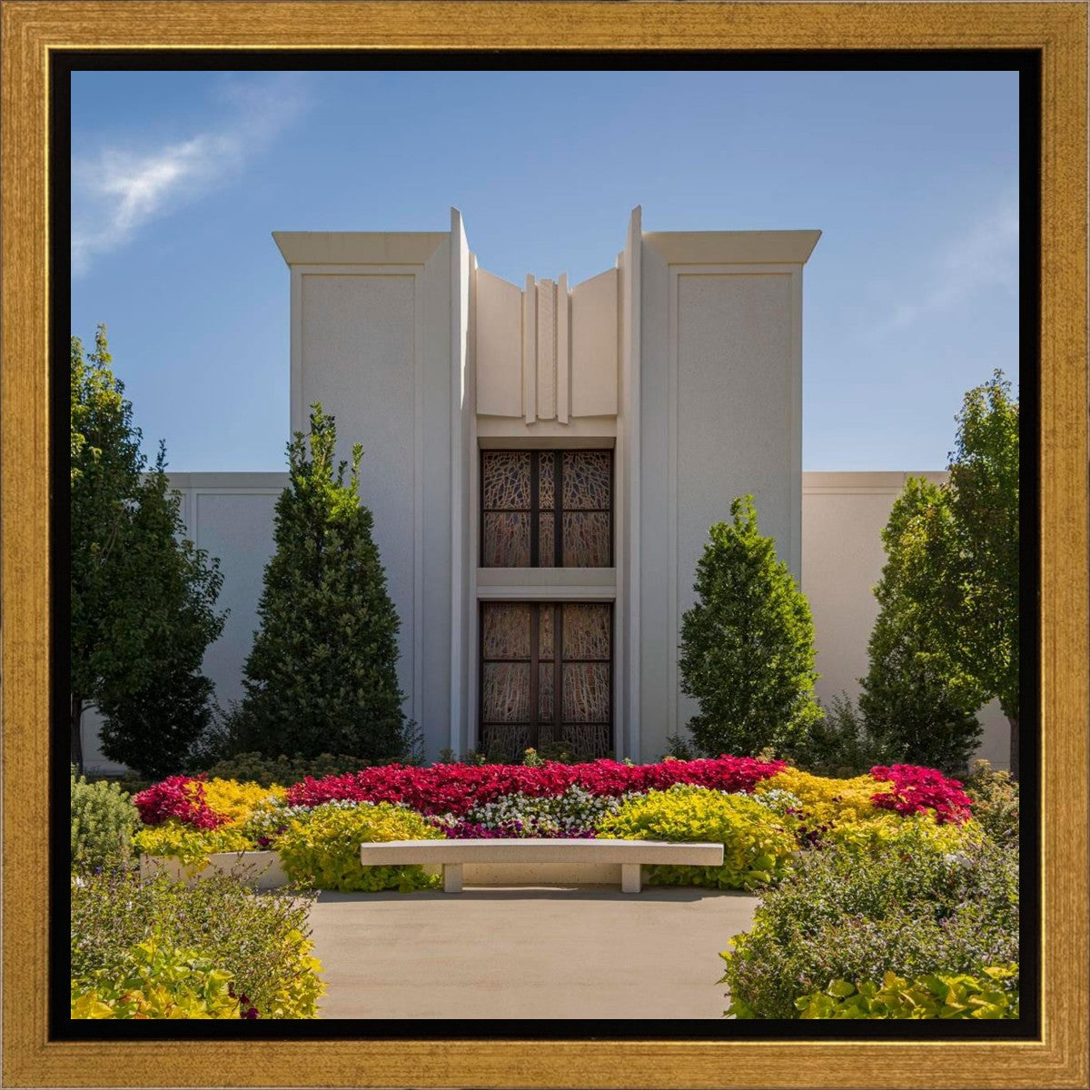 Denver Temple Gardens Of Hope Gallery Wrap