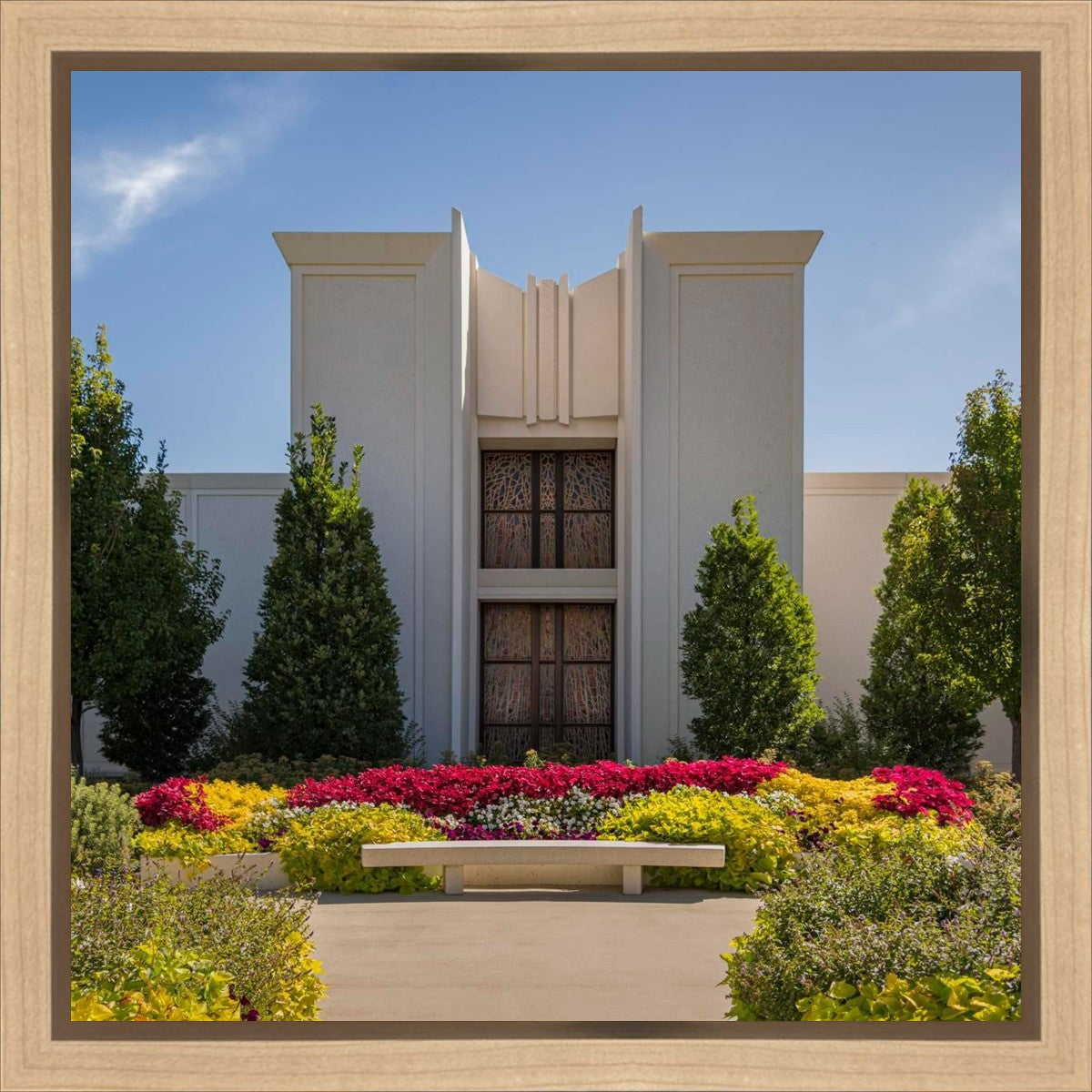 Denver Temple Gardens Of Hope Gallery Wrap