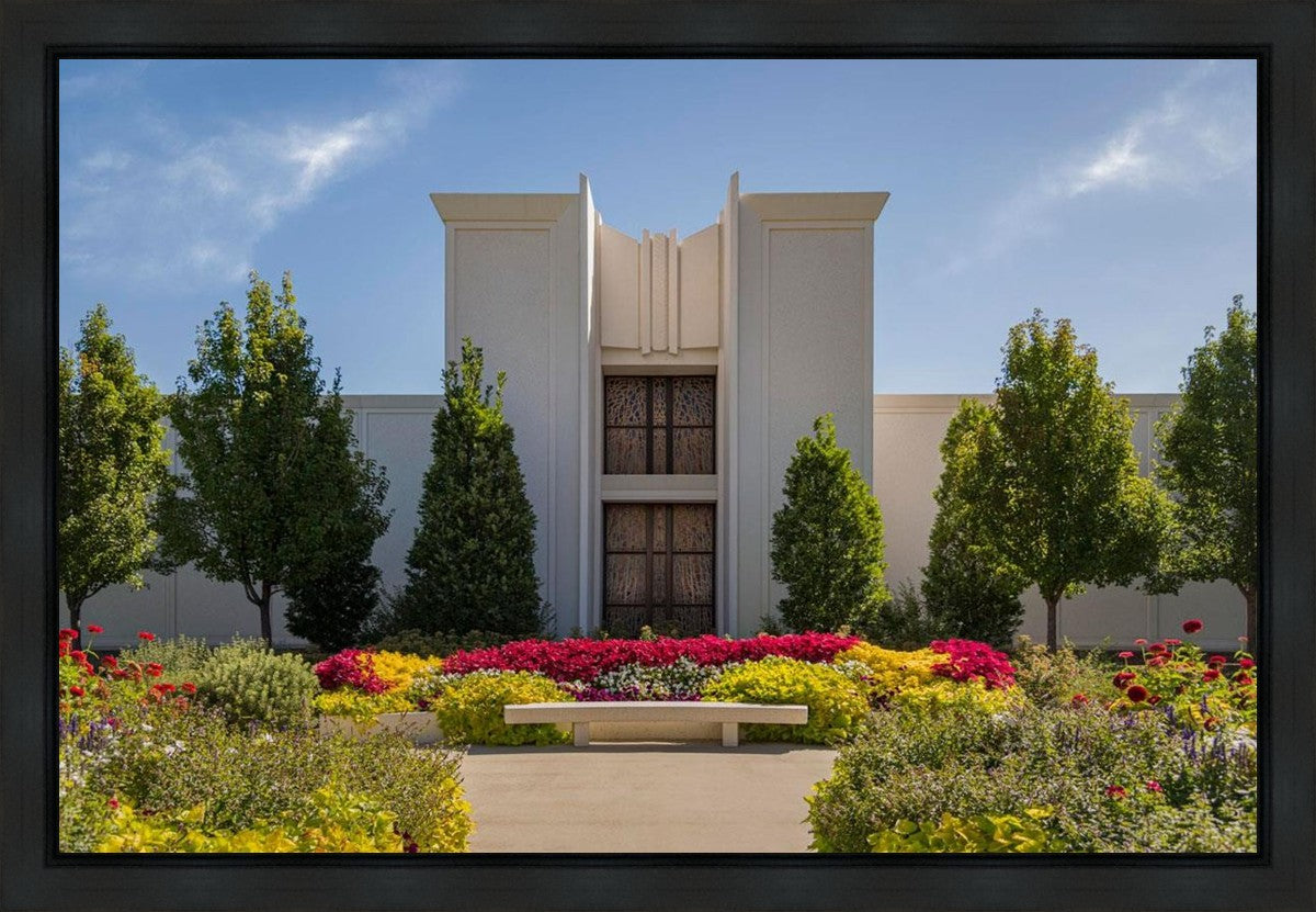 Denver Temple Gardens Of Hope Gallery Wrap