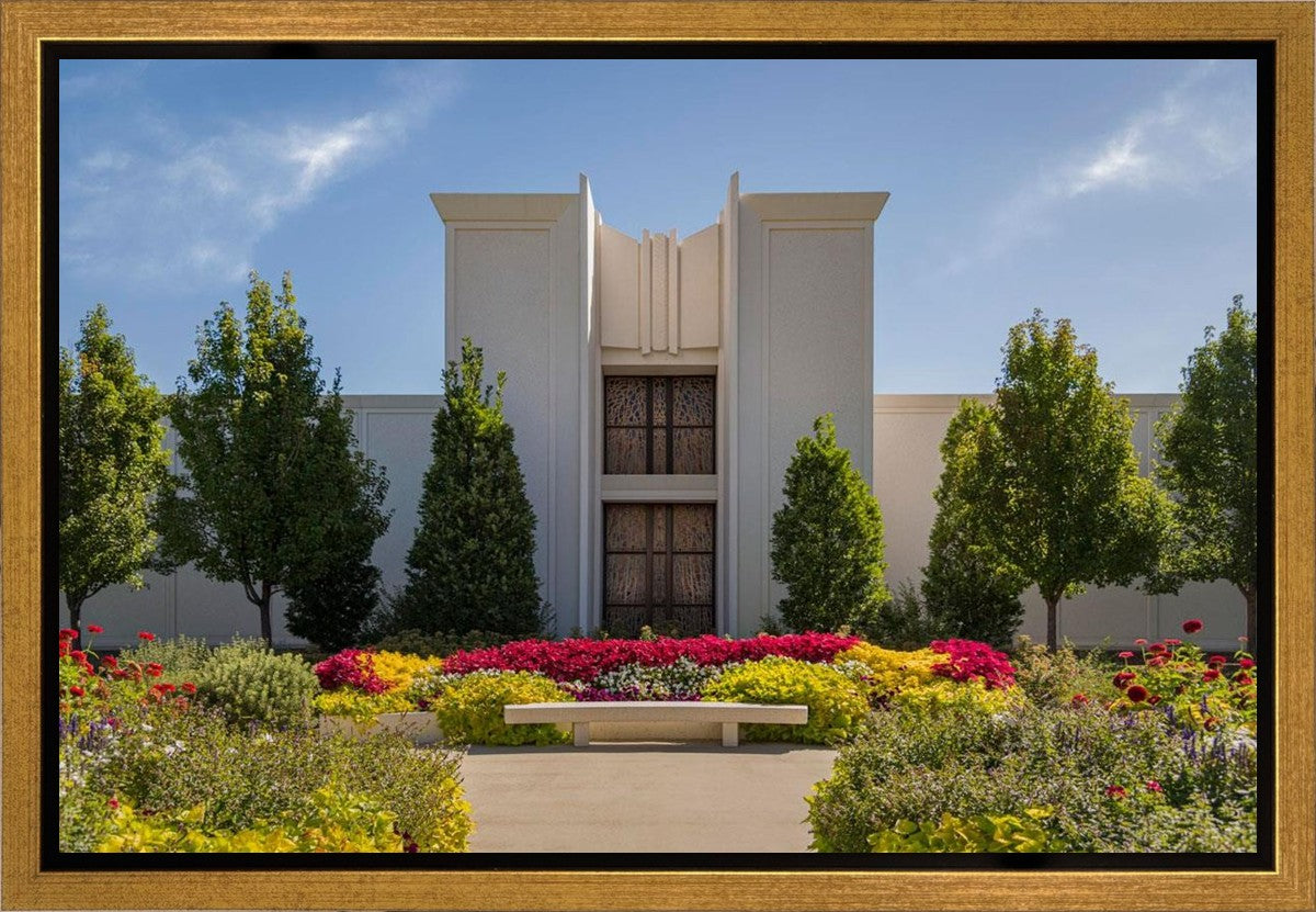 Denver Temple Gardens Of Hope Gallery Wrap
