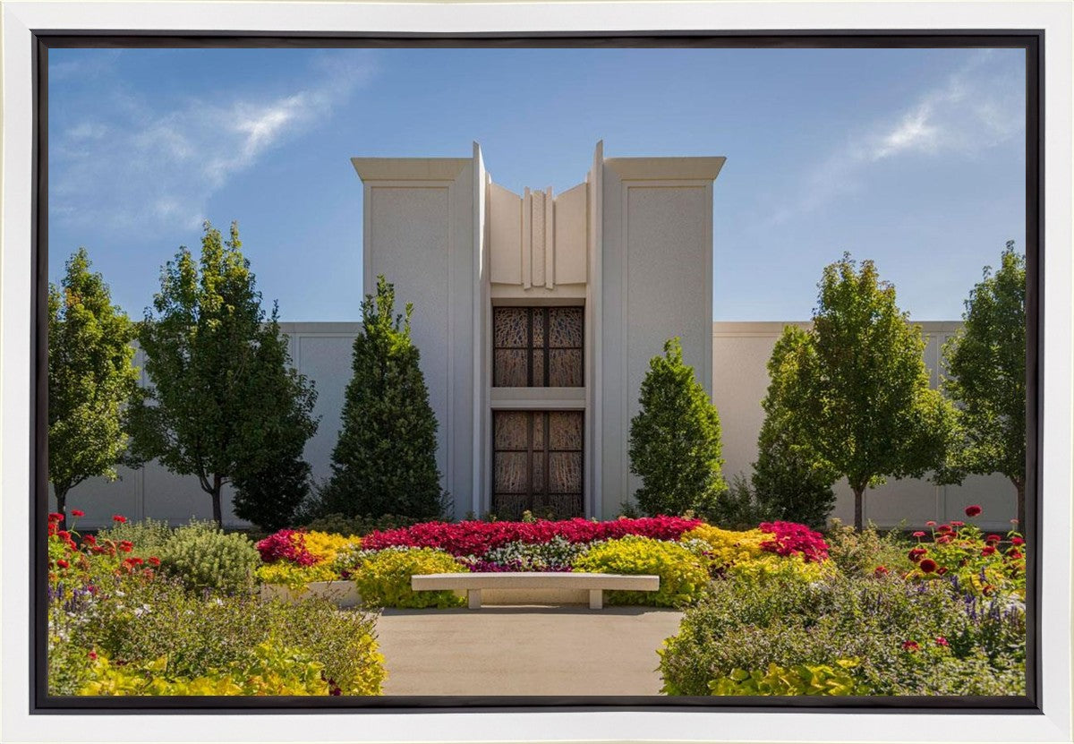 Denver Temple Gardens Of Hope Gallery Wrap