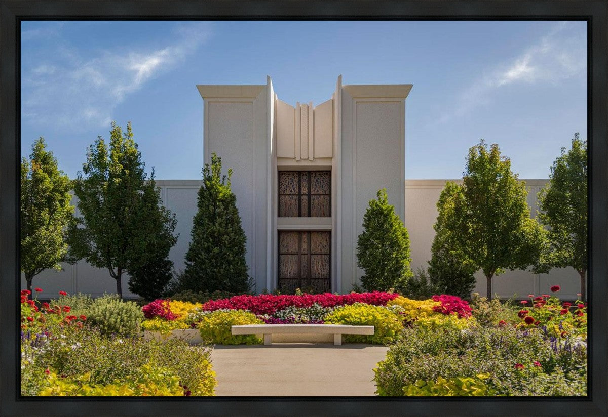 Denver Temple Gardens Of Hope Gallery Wrap