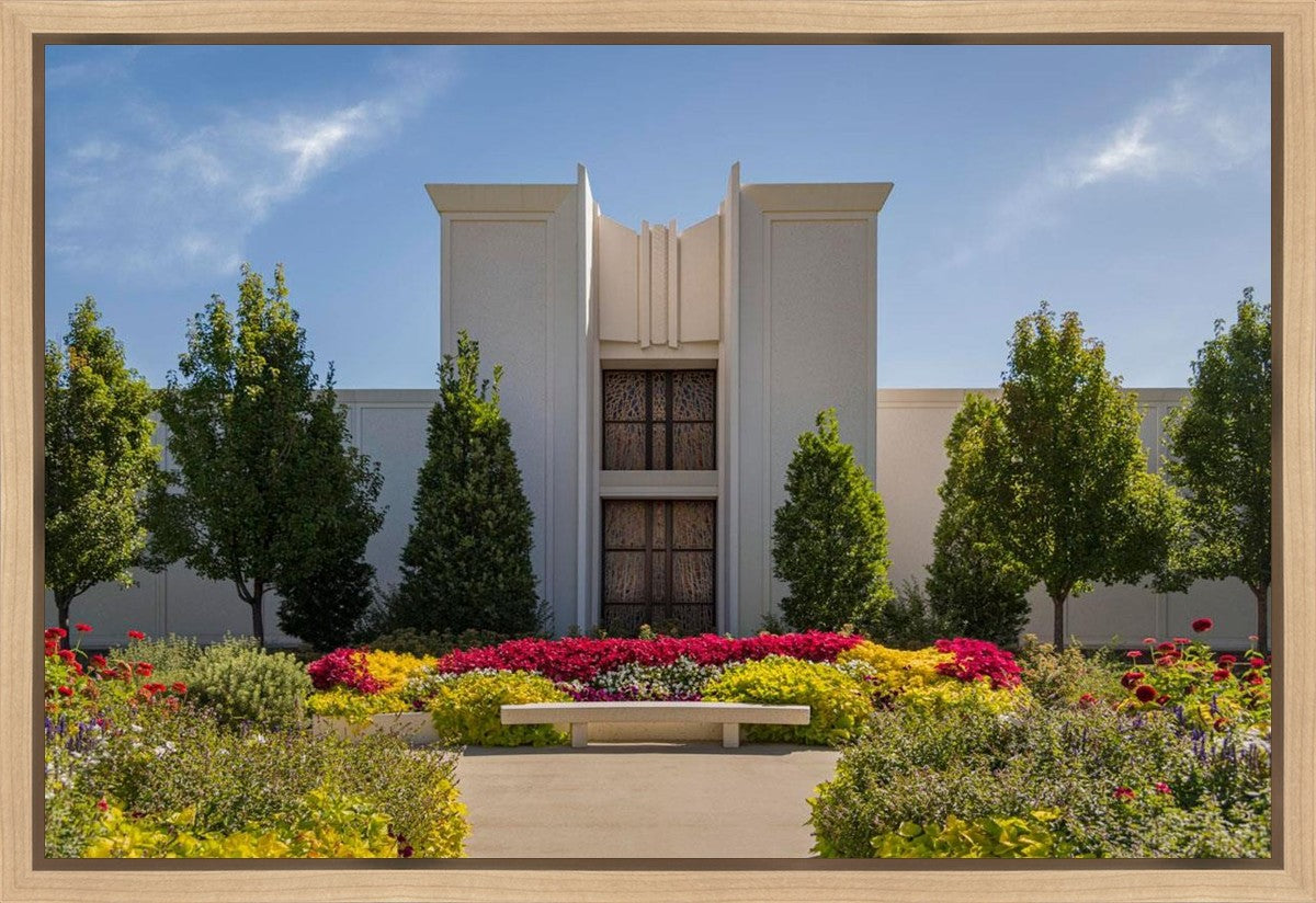 Denver Temple Gardens Of Hope Gallery Wrap
