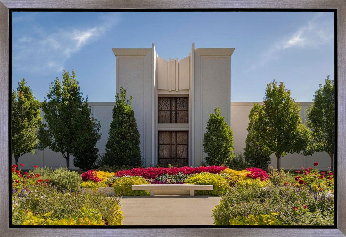 Denver Temple Gardens Of Hope Gallery Wrap