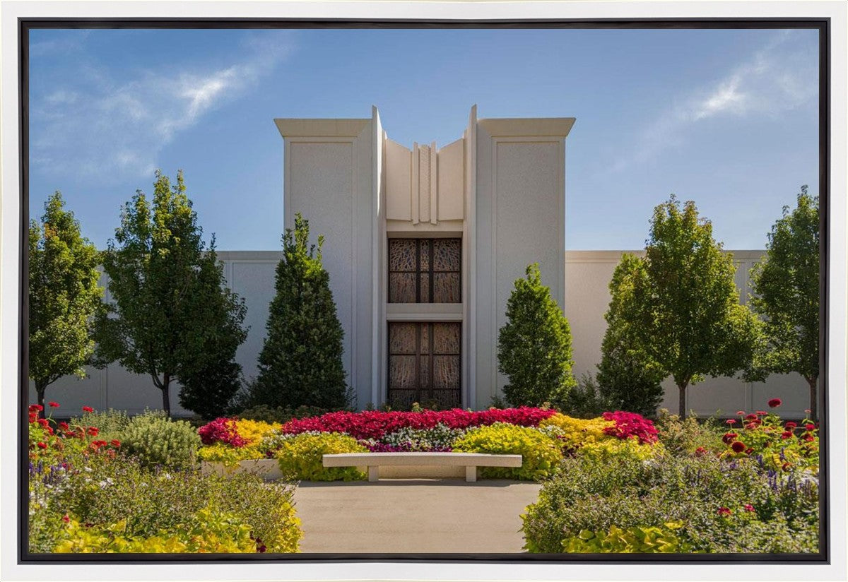 Denver Temple Gardens Of Hope Gallery Wrap