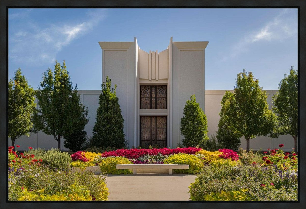 Denver Temple Gardens Of Hope Gallery Wrap