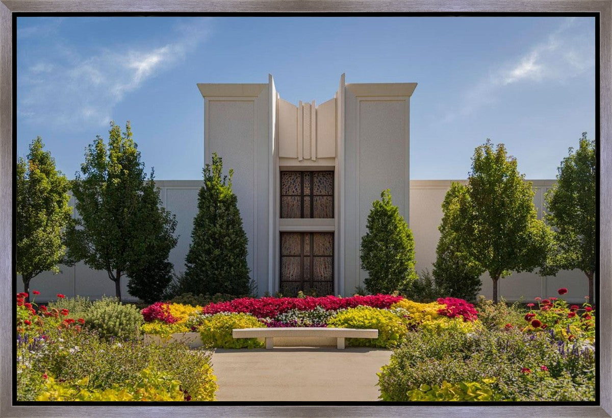 Denver Temple Gardens Of Hope Gallery Wrap
