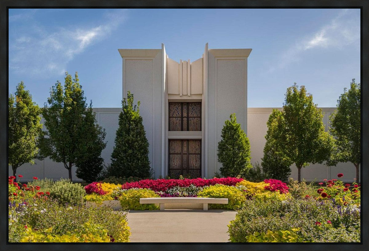Denver Temple Gardens Of Hope Gallery Wrap