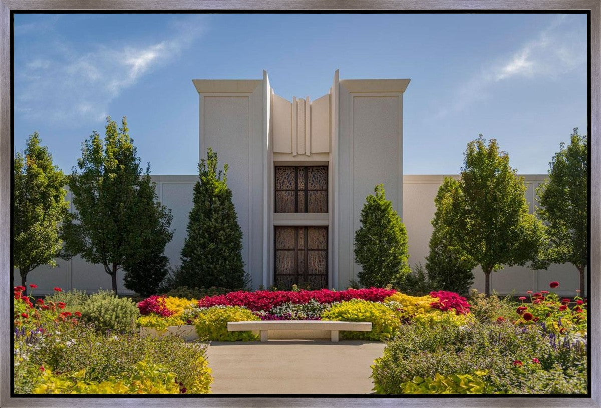Denver Temple Gardens Of Hope Gallery Wrap