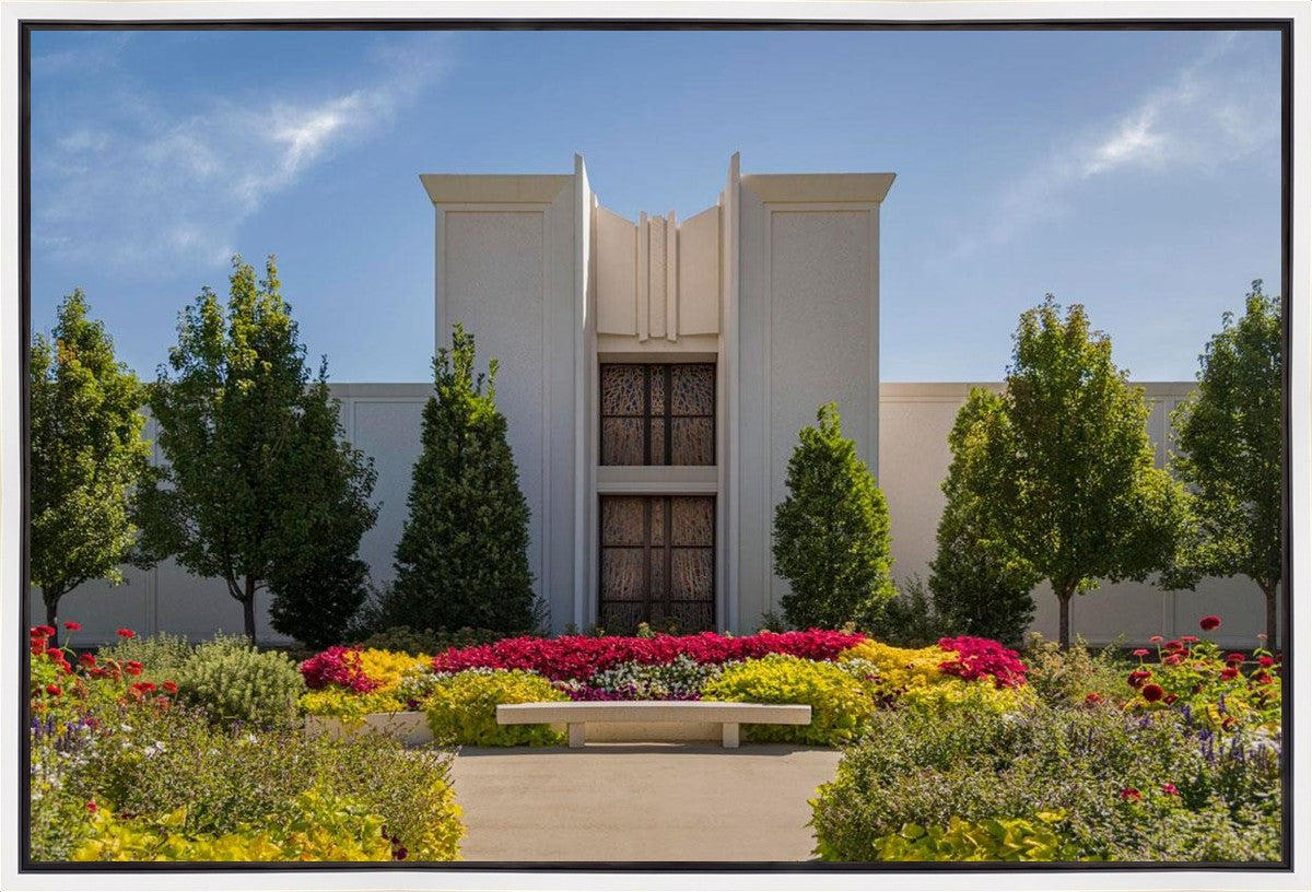 Denver Temple Gardens Of Hope Gallery Wrap