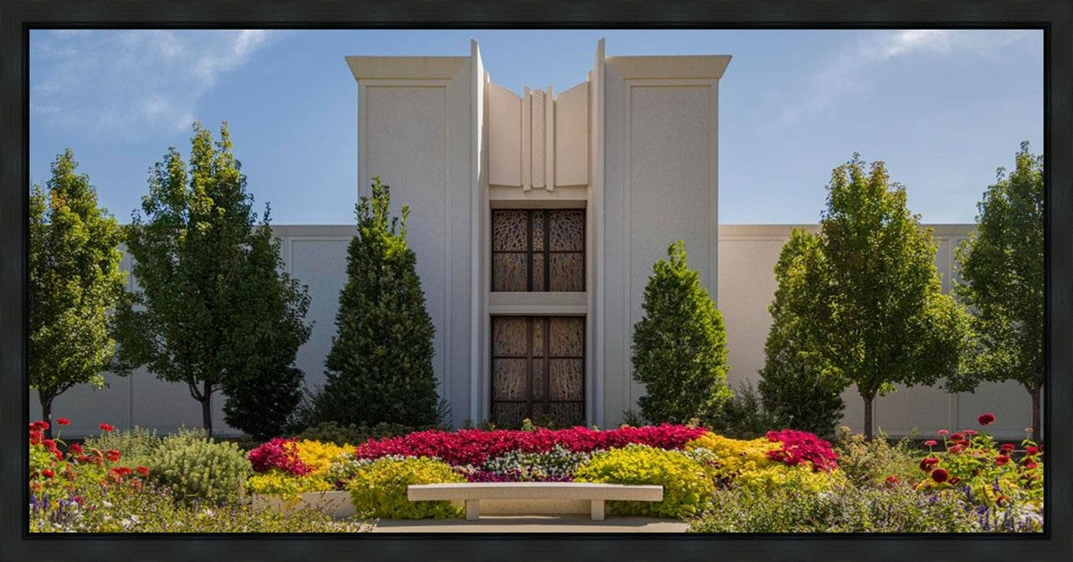 Denver Temple Gardens Of Hope Gallery Wrap