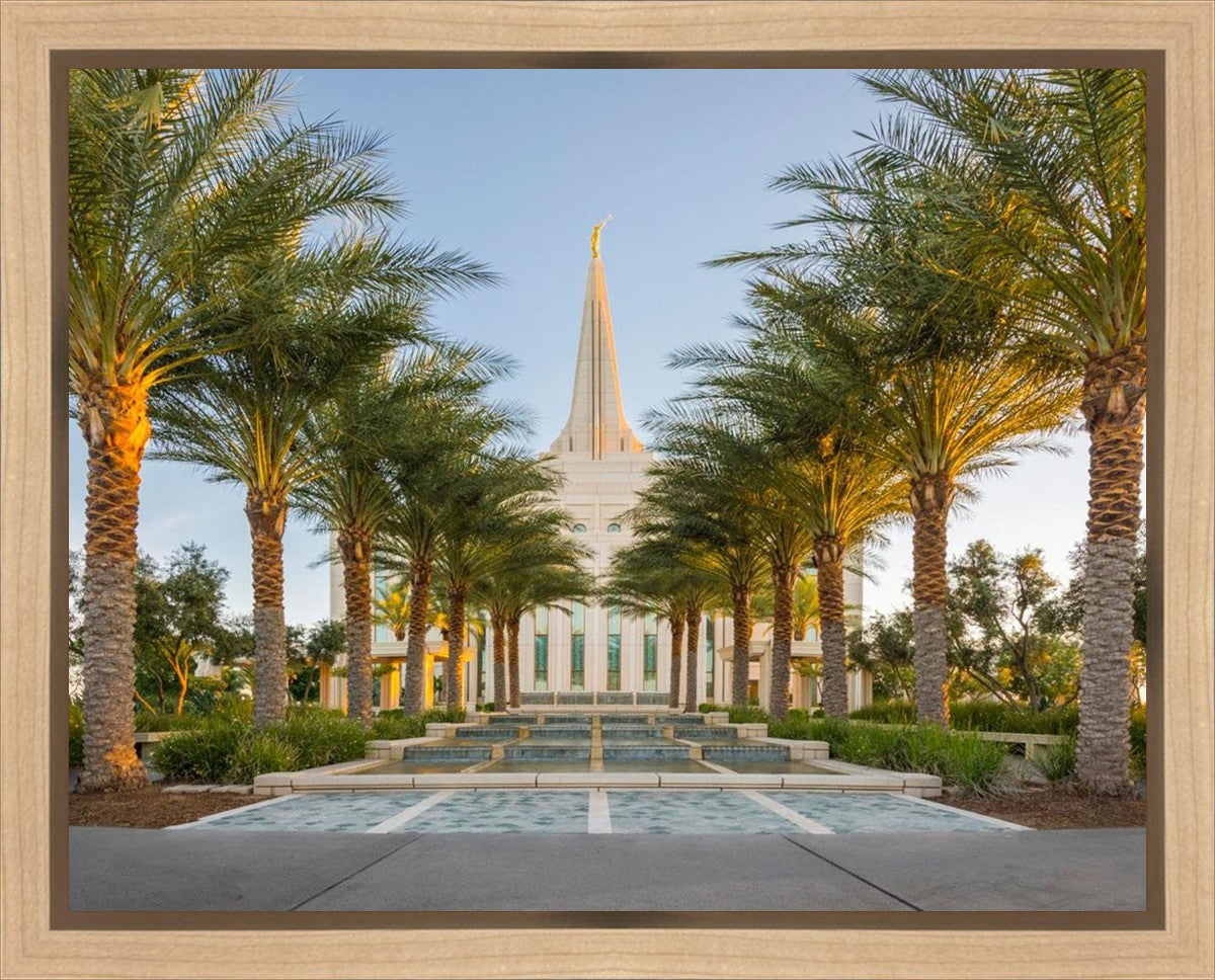 Gilbert Temple Pathway Gallery Wrap