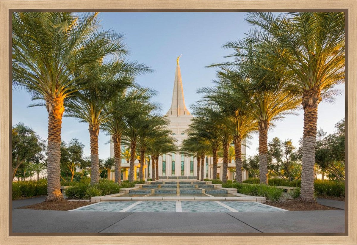 Gilbert Temple Pathway Gallery Wrap