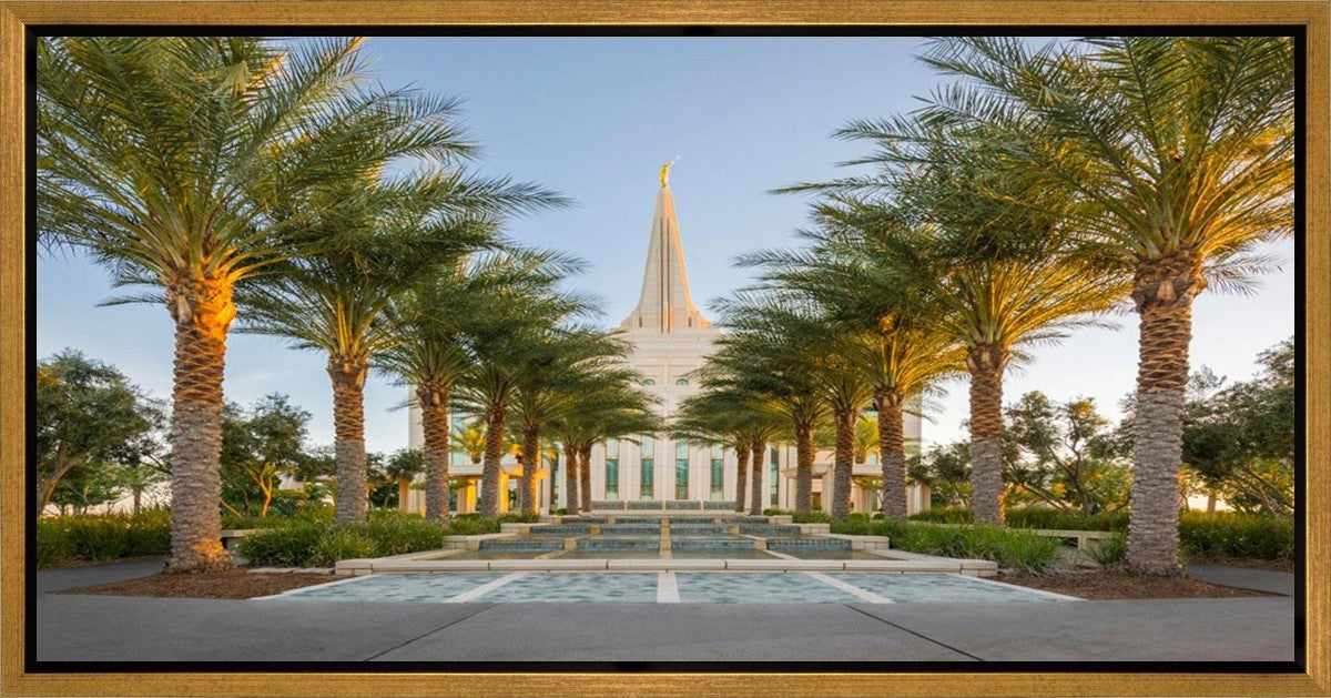 Gilbert Temple Pathway Gallery Wrap