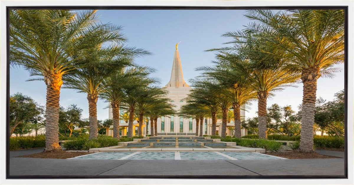 Gilbert Temple Pathway Gallery Wrap