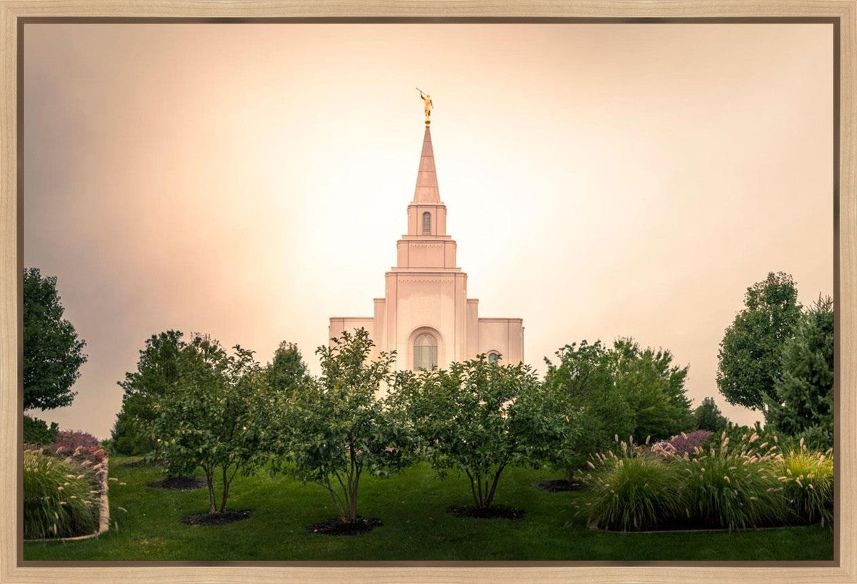 Kansas City Temple Eden Gallery Wrap