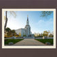 Boston Temple Spring Blossoms