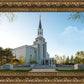 Boston Temple Spring Blossoms