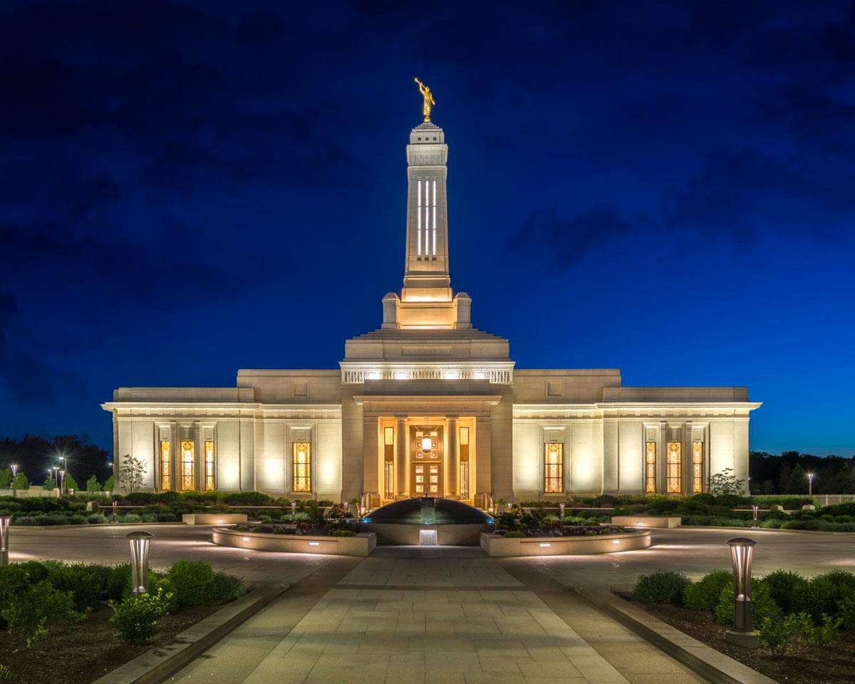 Indianapolis Indiana Temple Pictures & Art