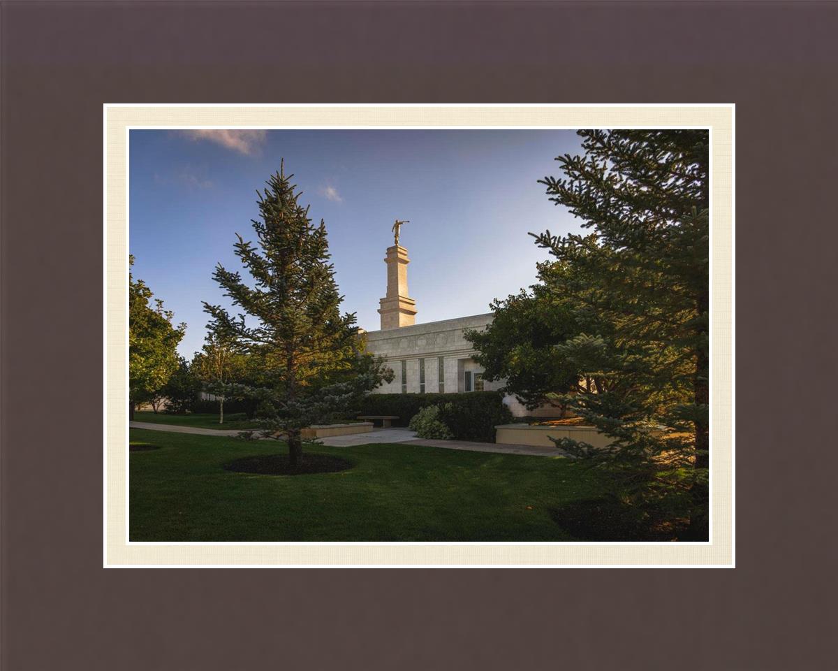 Monticello Temple Daytime Skies