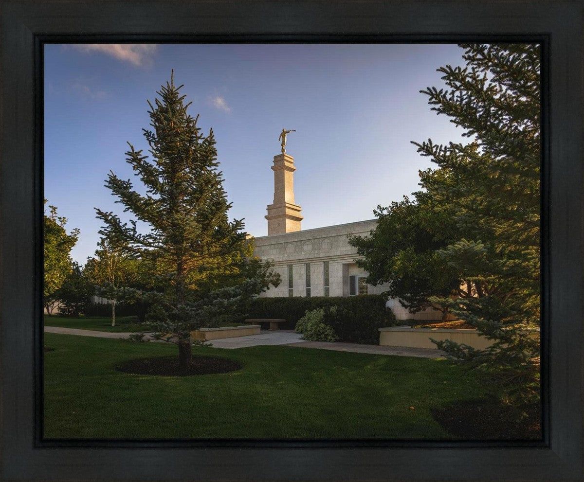Monticello Temple Daytime Skies Gallery Wrap