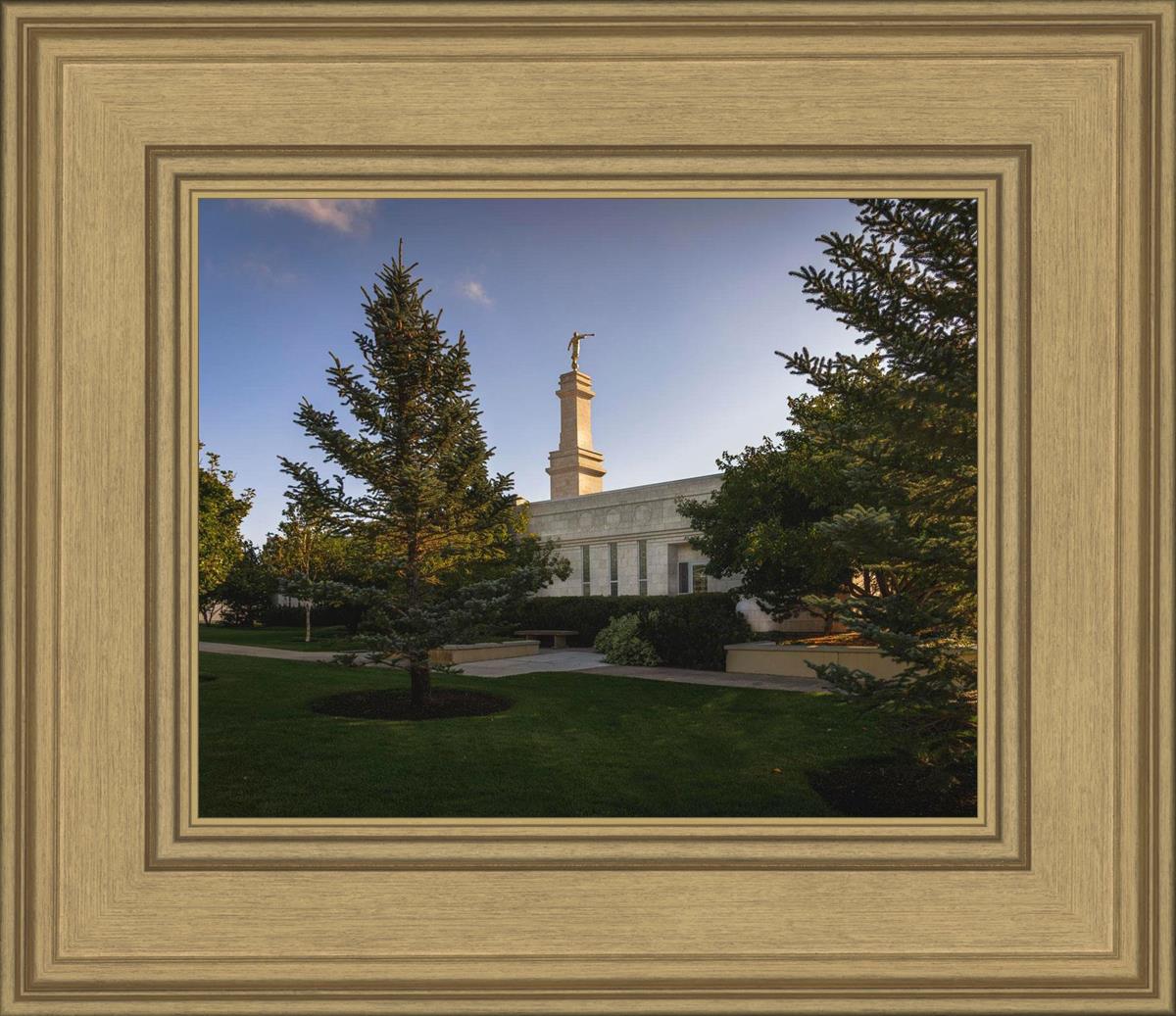 Monticello Temple Daytime Skies