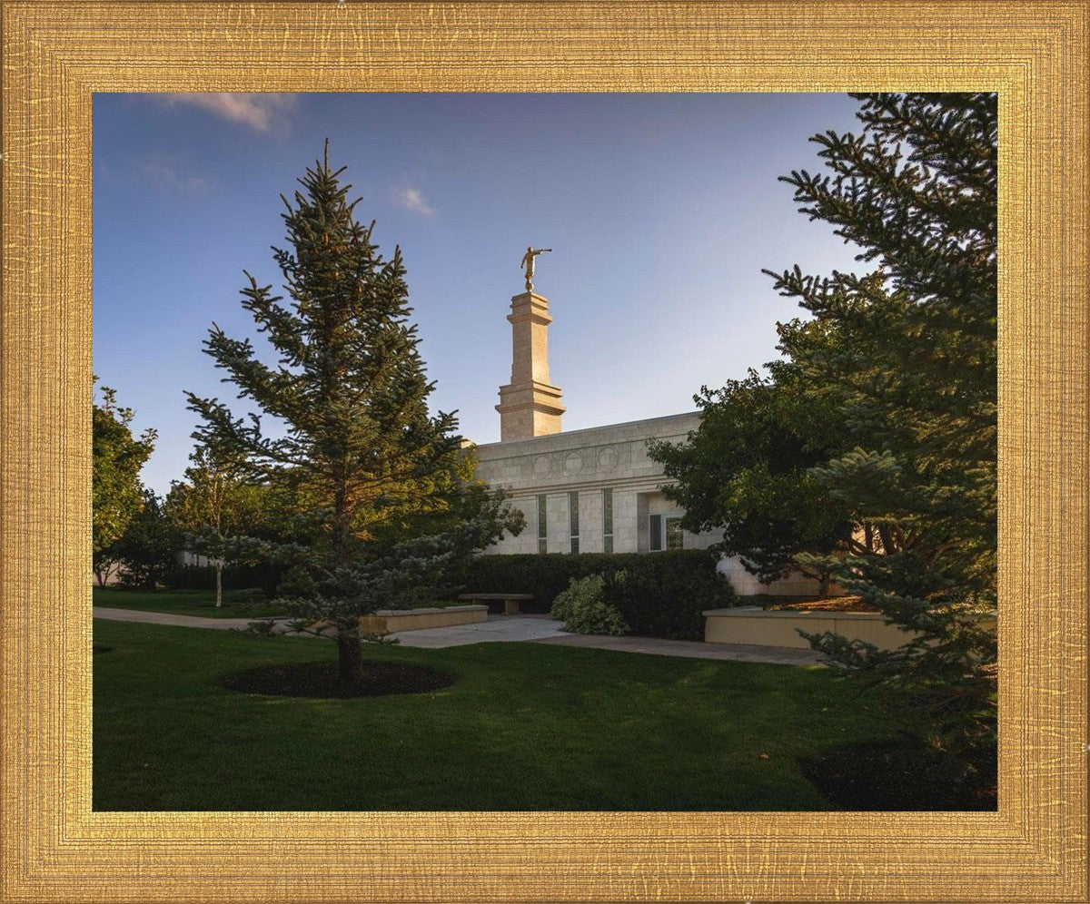 Monticello Temple Daytime Skies