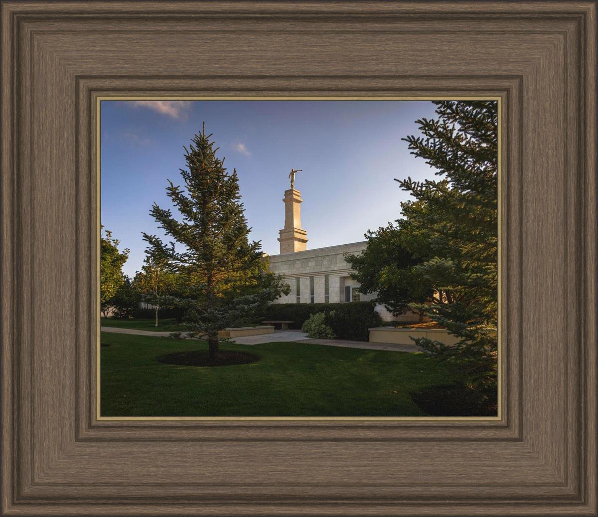 Monticello Temple Daytime Skies